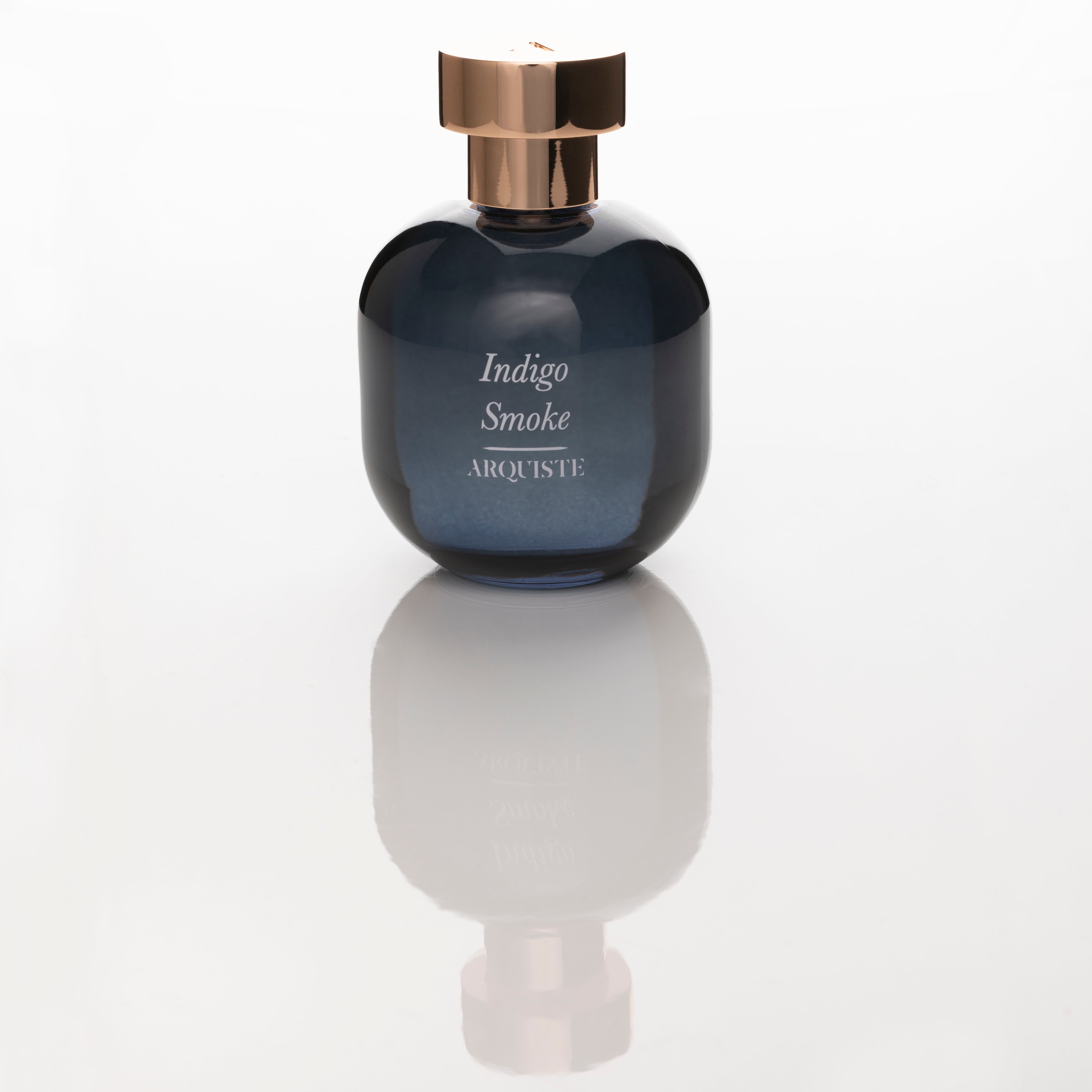 Indigo Smoke white background