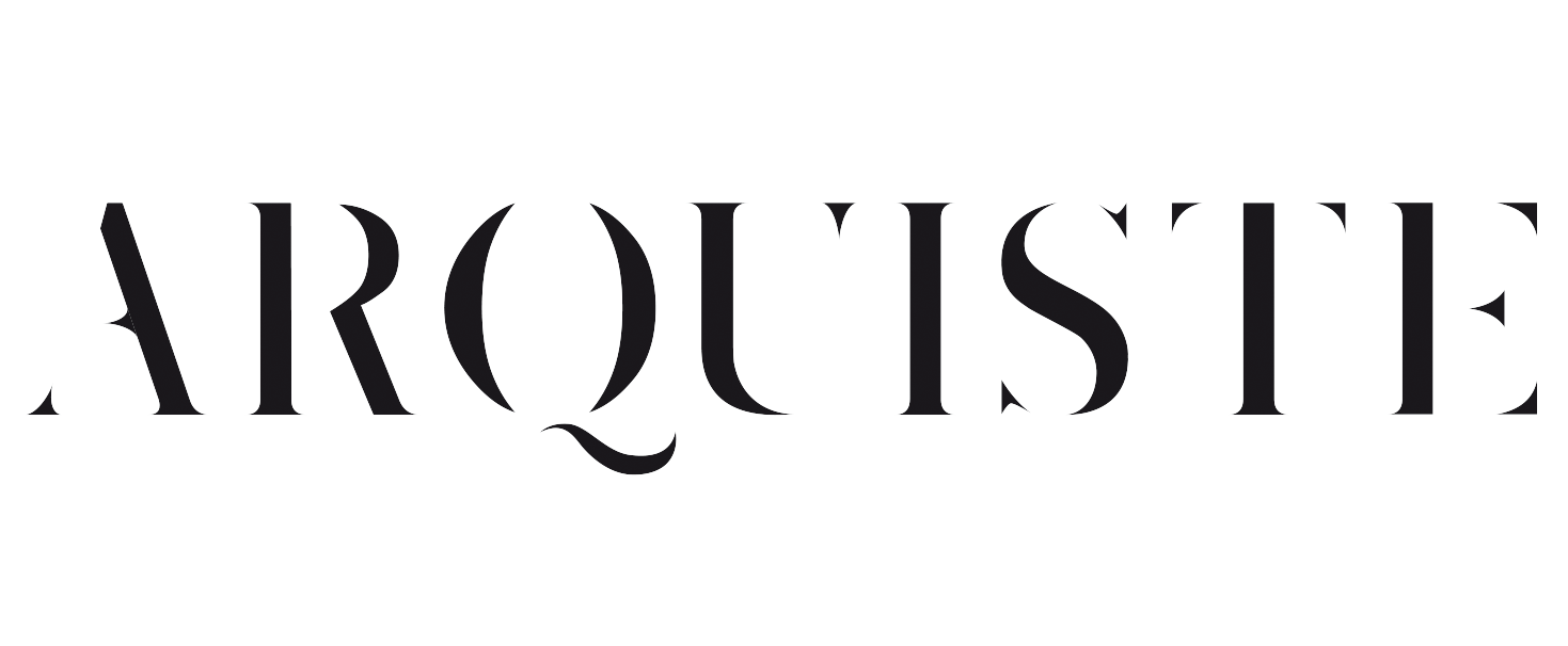 Logo of the brand 'ARQUISTE' in black text on a white background