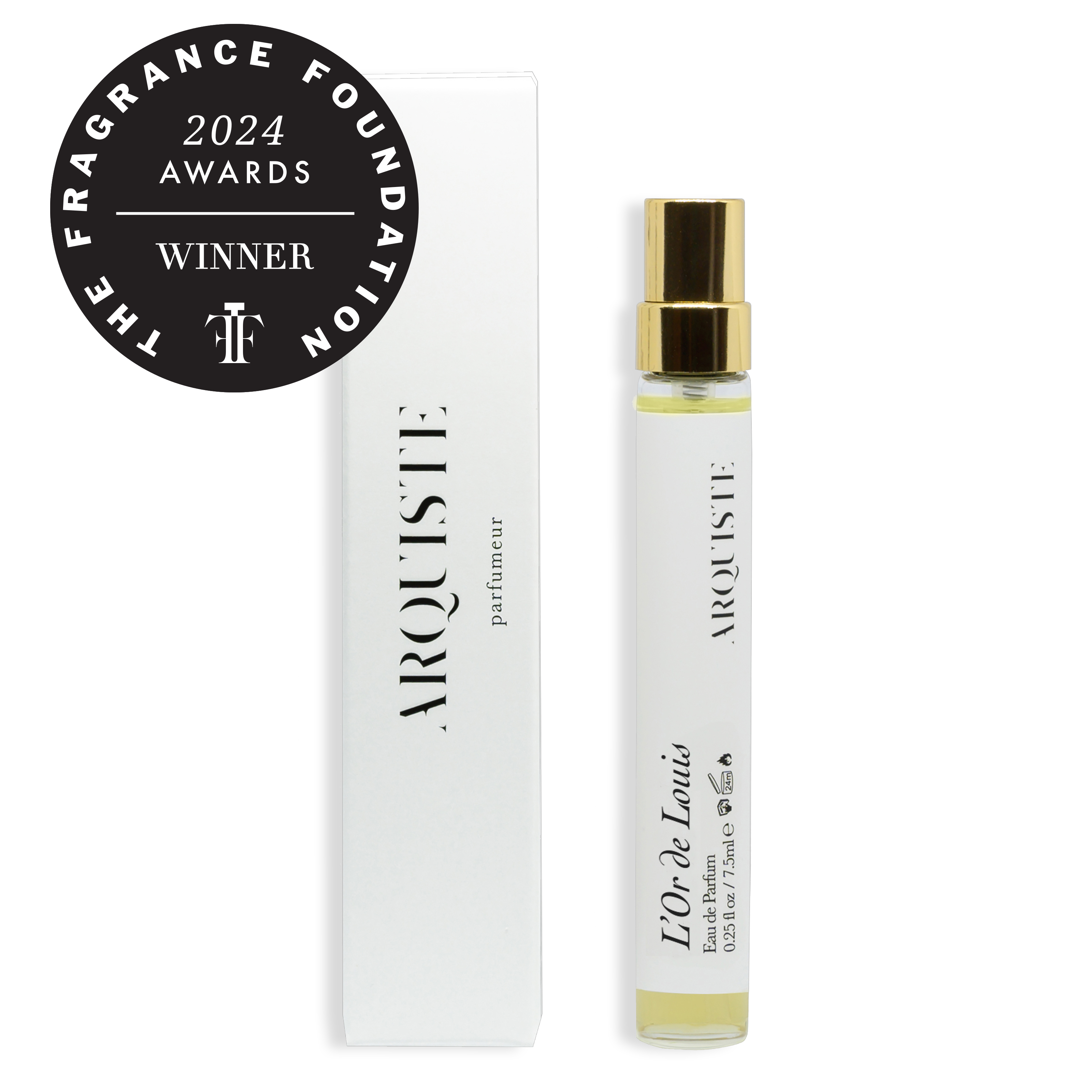WINNER INDIE FRAGRANCE OF THE YEAR 2024 L'OR DE LOUIS