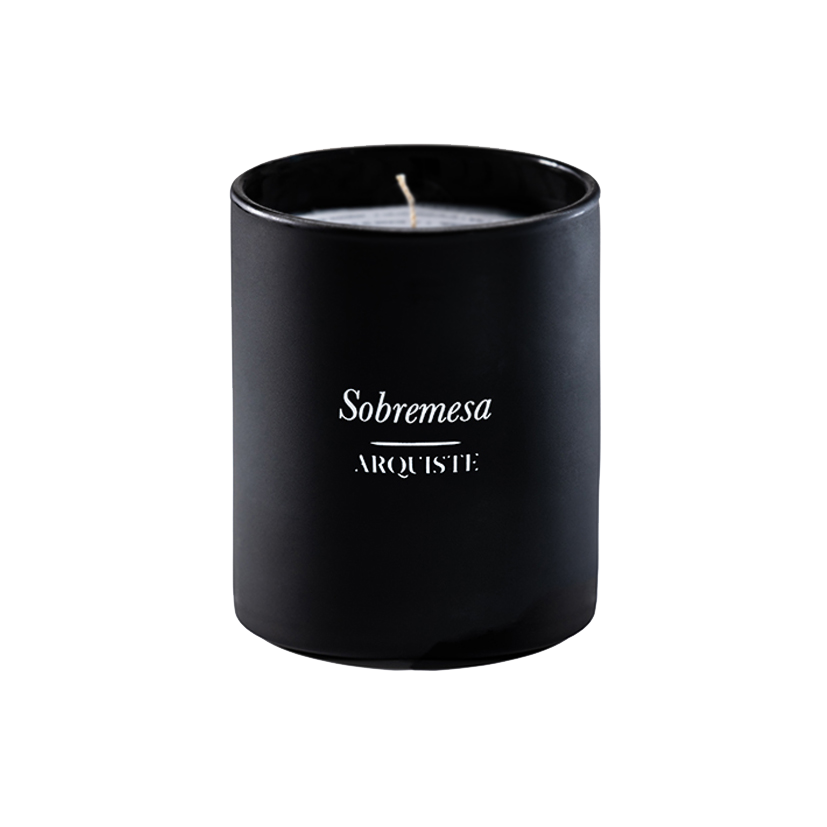 Sobremesa Arquiste black candle